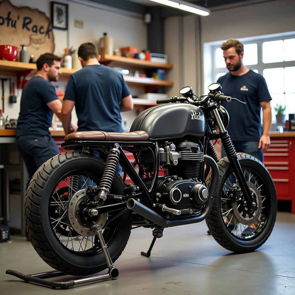 K75 Cafe Racer Werkstatt und Service