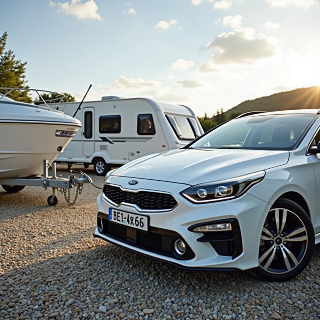 Kia Ceed SW mit Anhänger