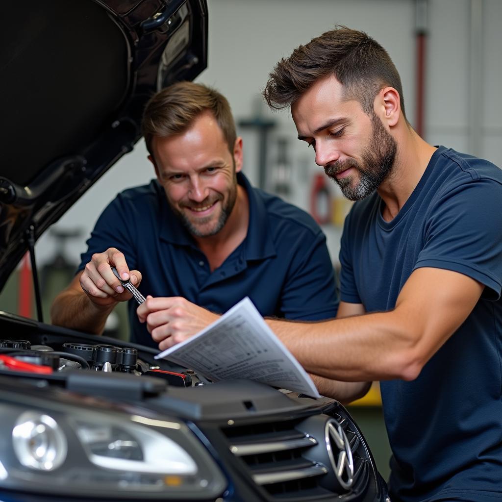 Kosten teilen, Wissen teilen bei der Autoreparatur