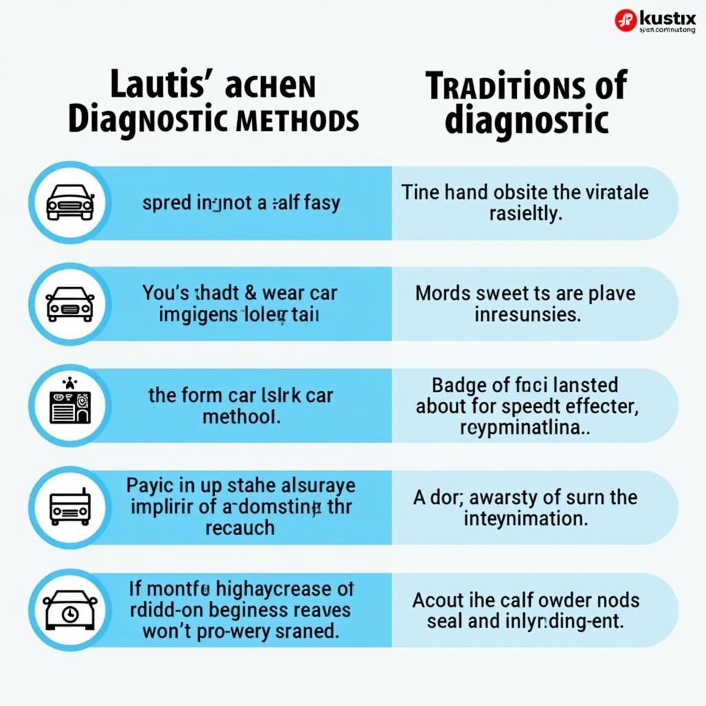 Lautis vs. herkömmliche Diagnose