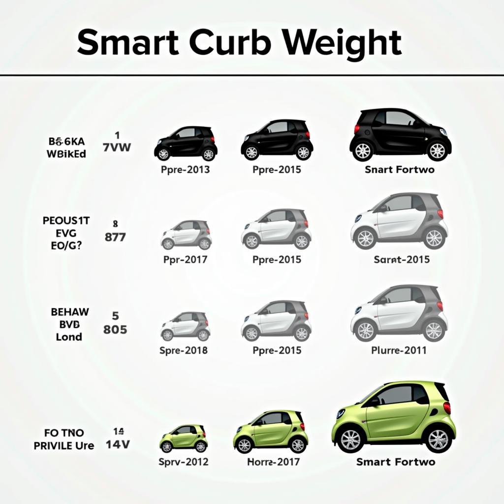 Leergewicht Smart Fortwo Modellvergleich