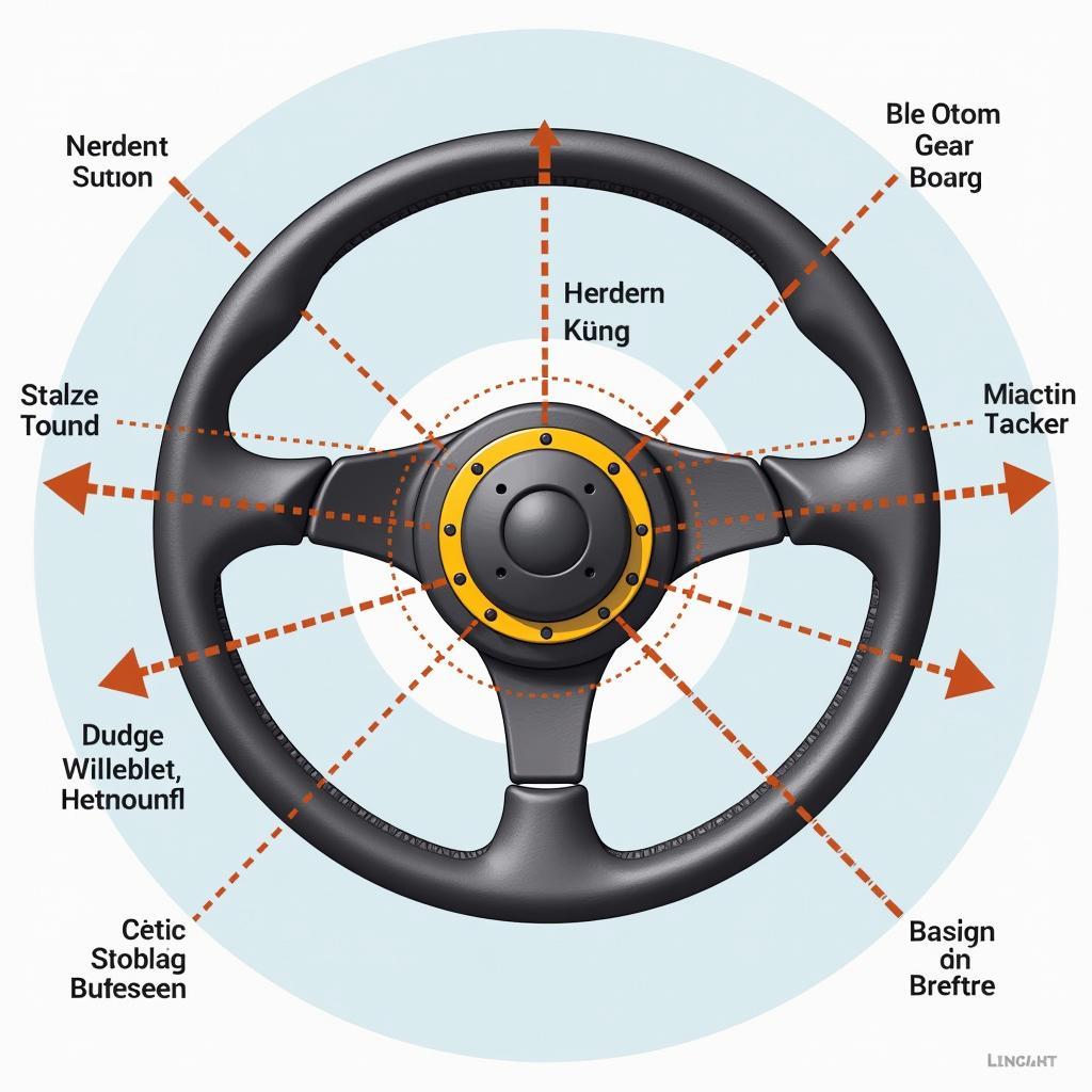 Lenkrad Aufbau mit 6 Buchstaben Bezeichnung
