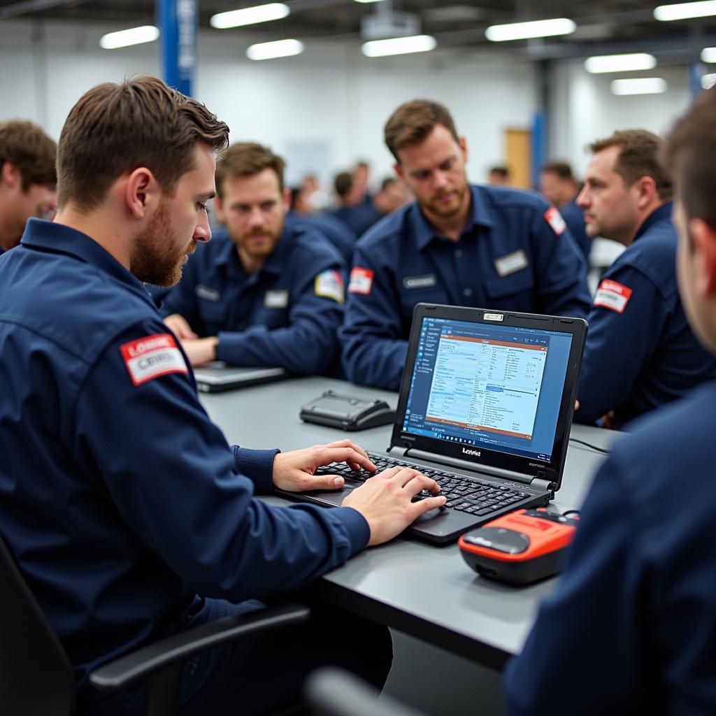 Lomax Auto Schulung für Kfz-Techniker