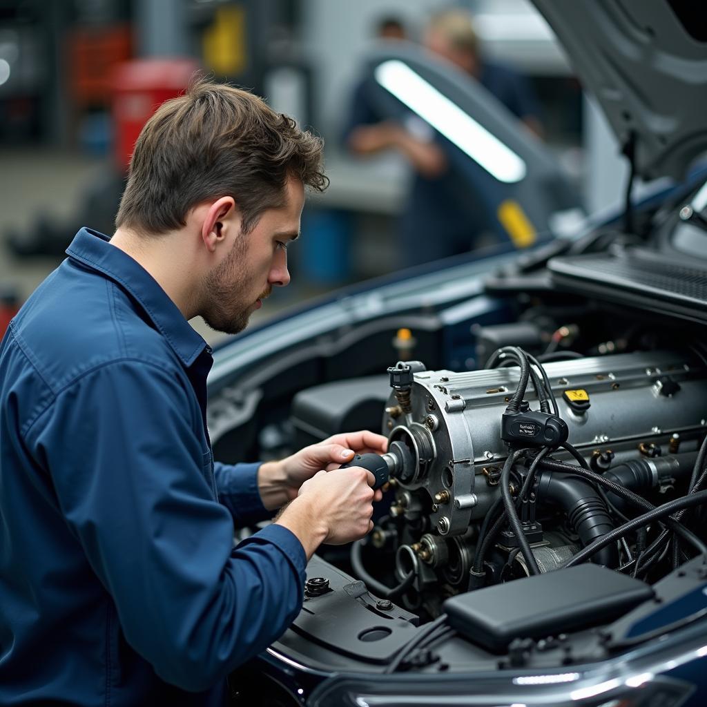 MartinaHill symbolisiert die Vielseitigkeit in der Autoreparatur