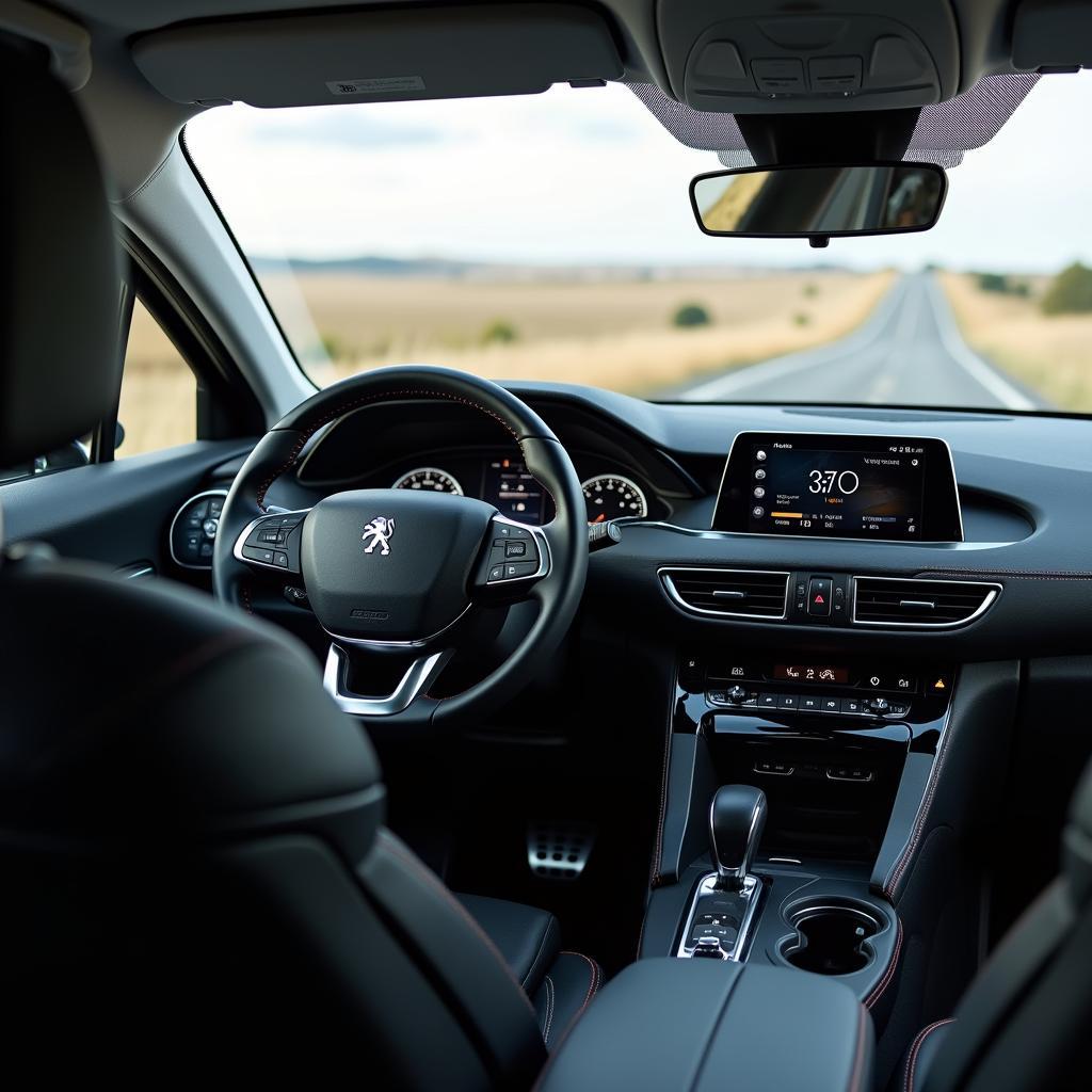 Peugeot 3008 SUV Innenraum mit i-Cockpit