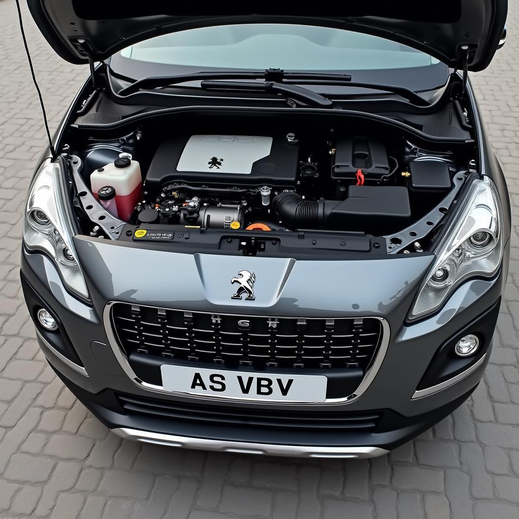 Peugeot 3008 SUV Motorraum