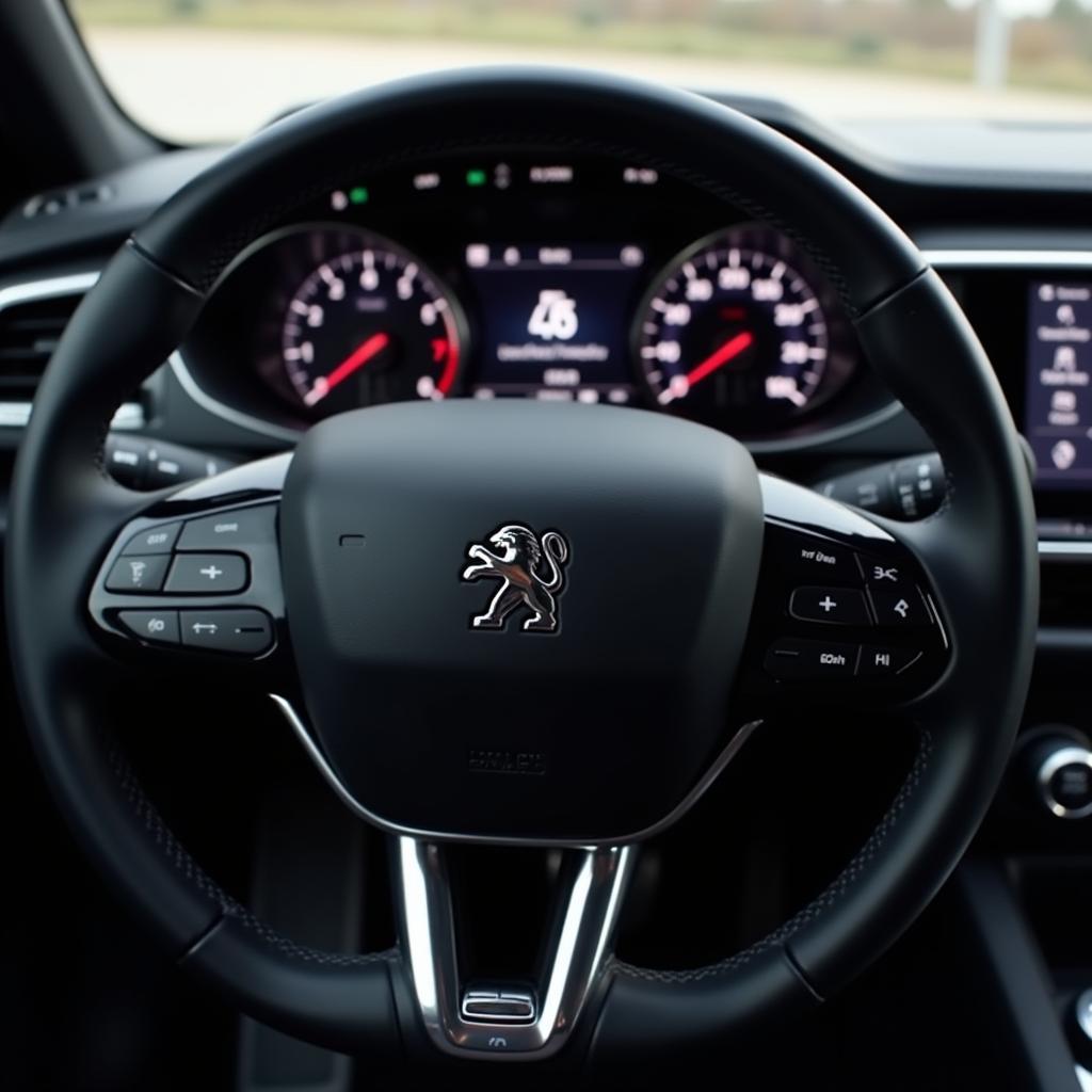 Das i-Cockpit im Peugeot 508 GT