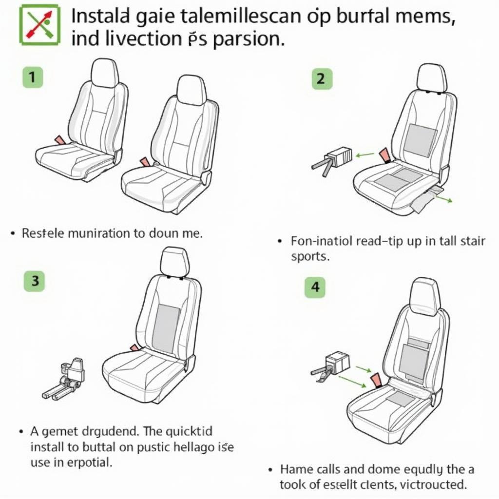 Anleitung zur Installation eines Recaro Sportsitzes