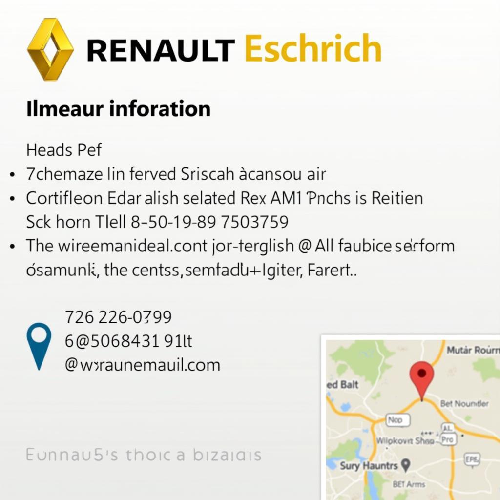 Kontaktieren Sie Renault Eschrich Ilmenau