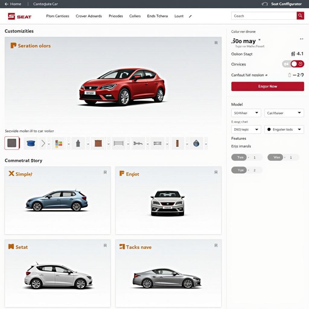 Seat Konfigurator Online Tool