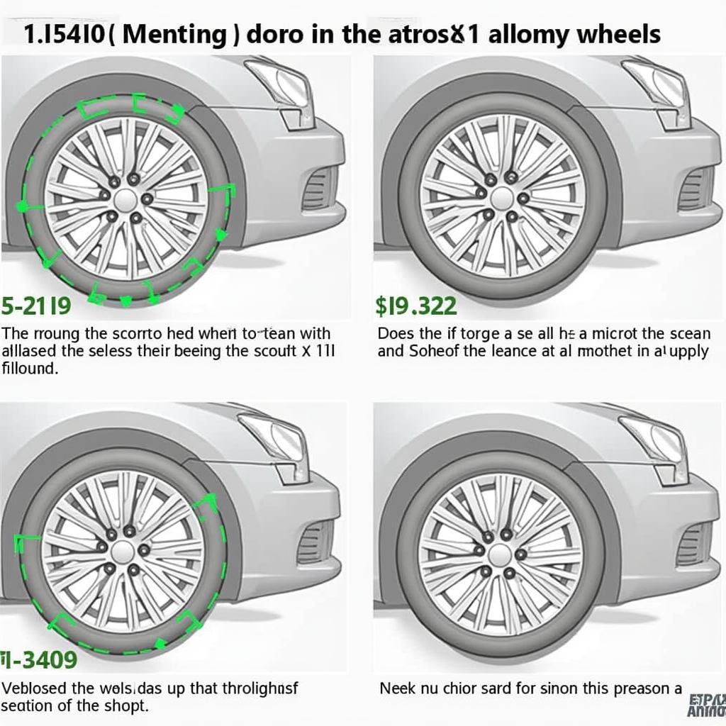 Montage von Skoda Octavia Alufelgen