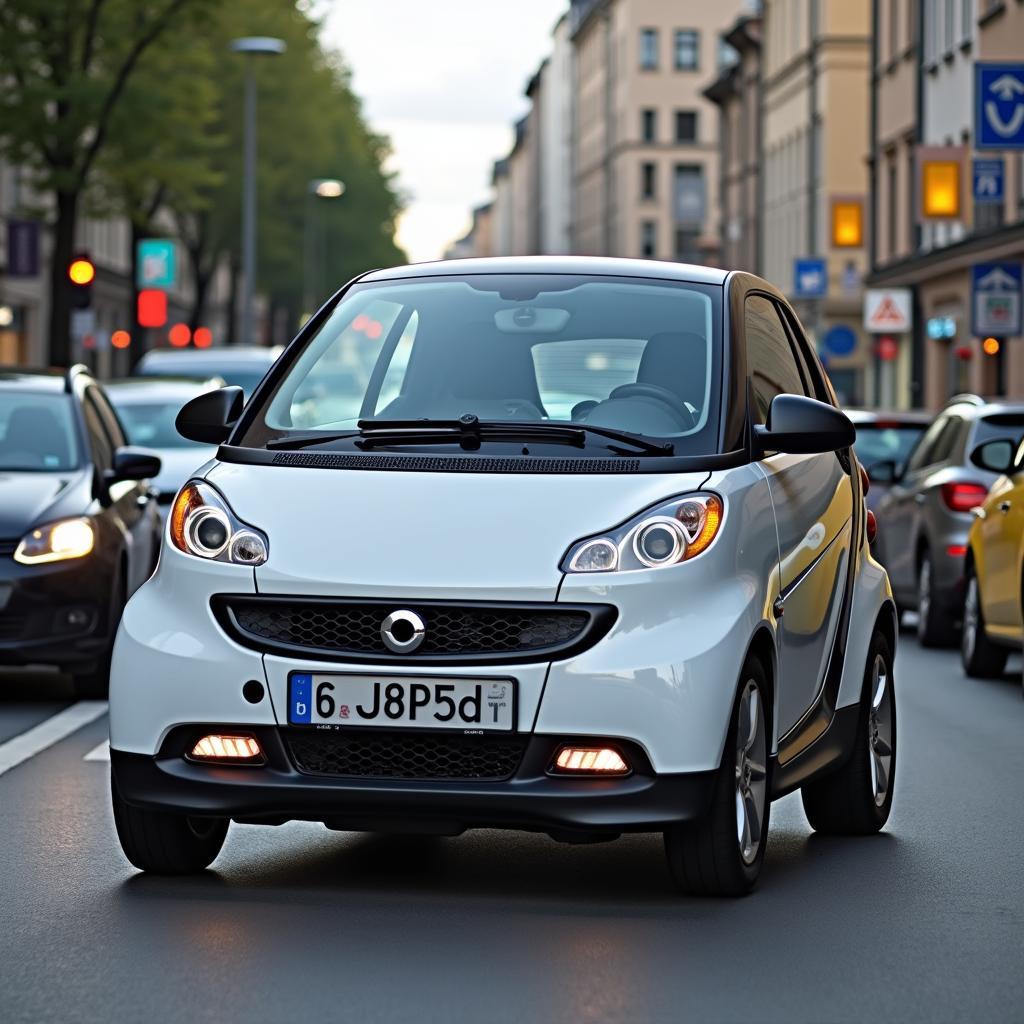 Smart Mietwagen Hamburg Verkehr