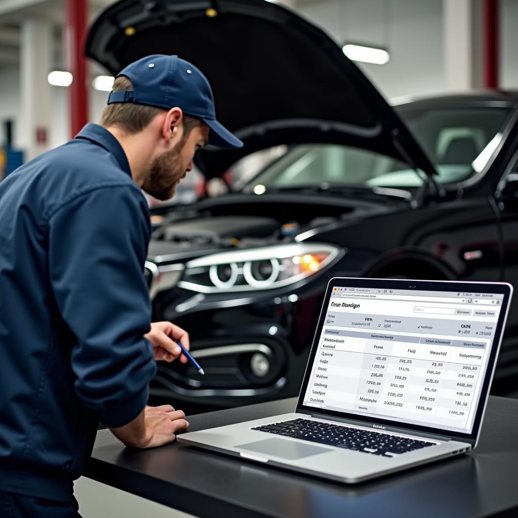 Steuererklärung für die Kfz-Werkstatt