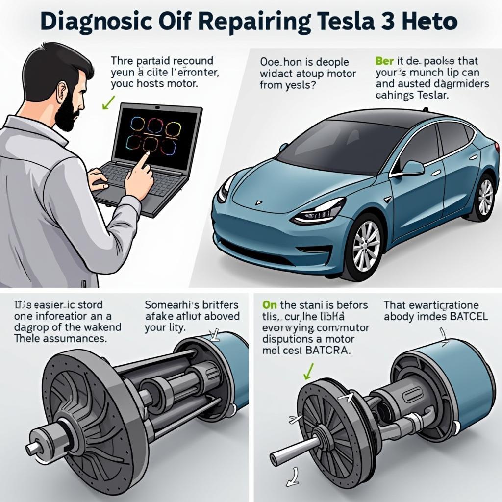 Tesla 3 Motor Reparatur: Diagnose und Fehlerbehebung