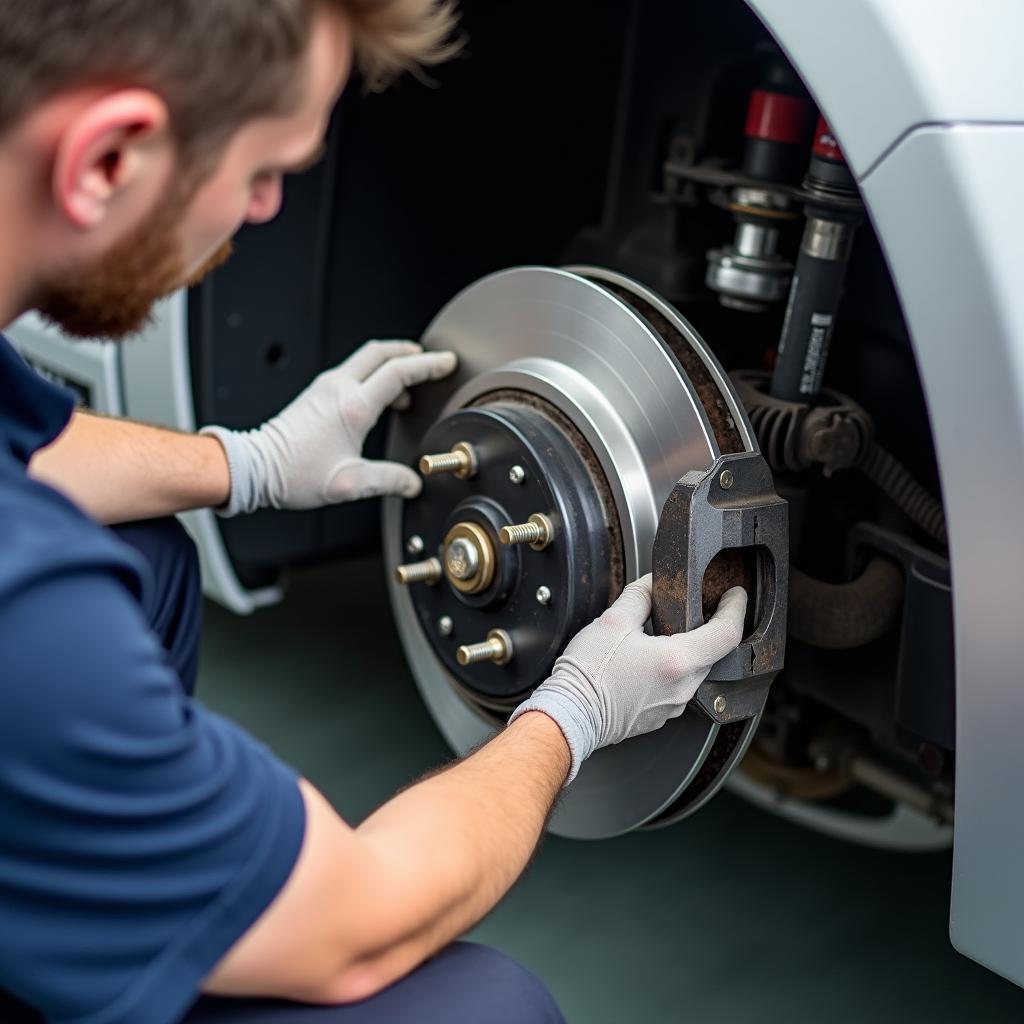 TÜV Gebühren Wohnwagen: Überprüfung der Bremsanlage