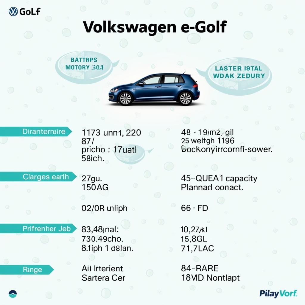 Volkswagen e-Golf Technische Details