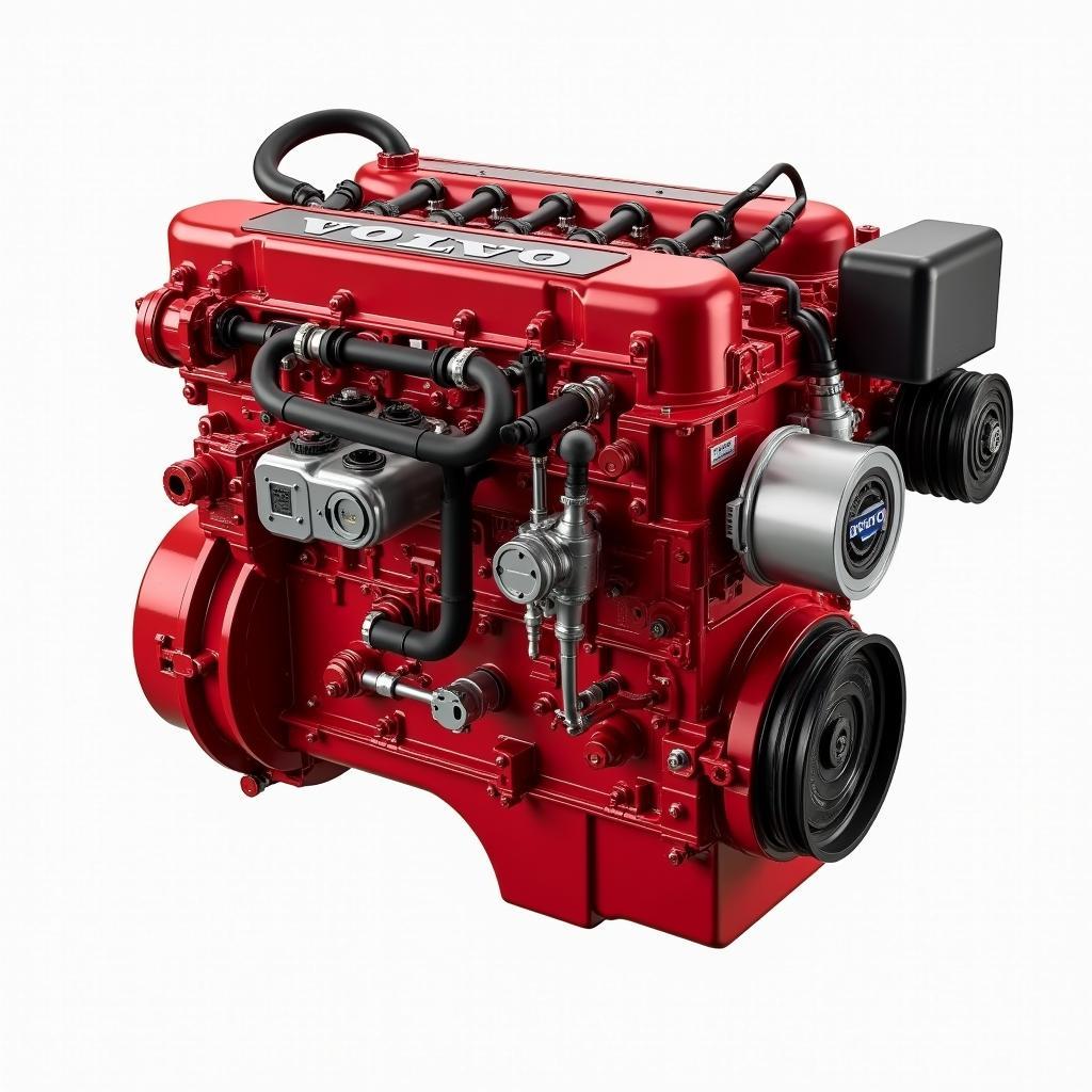 Volvo Red Block Motor im Detail