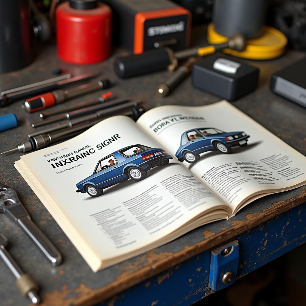 VW Bora Reparaturhandbuch und Werkzeuge