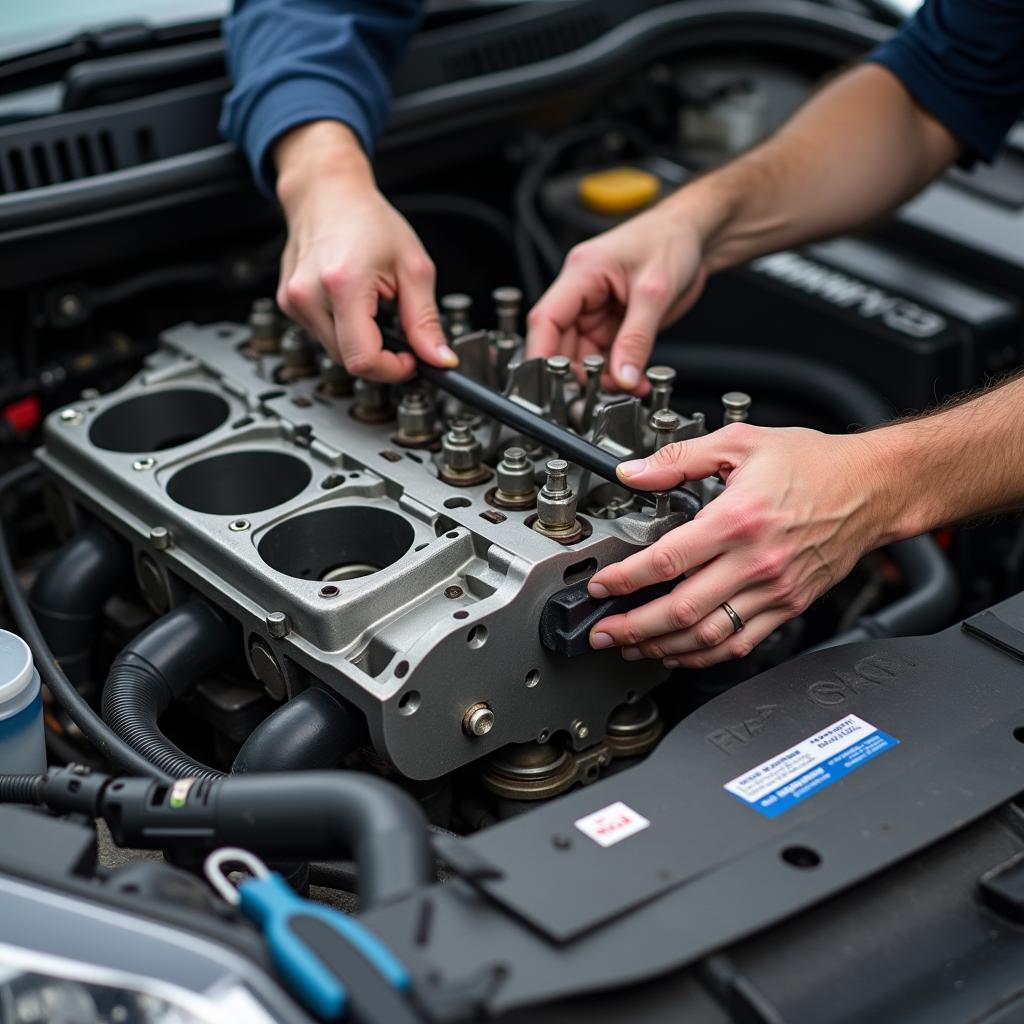 VW Bus T4 Multivan Zylinderkopfdichtung Reparatur