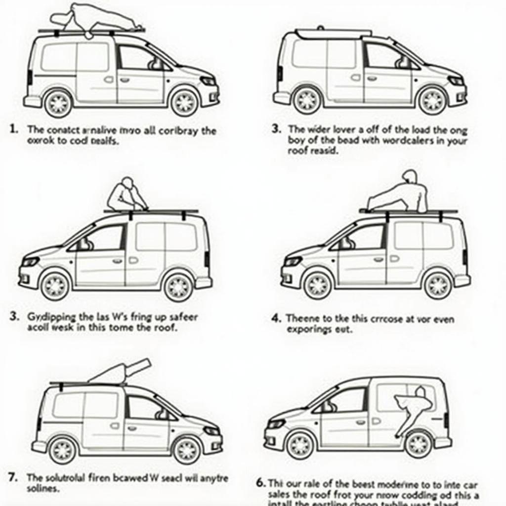 VW Caddy Dachreling Montage Anleitung