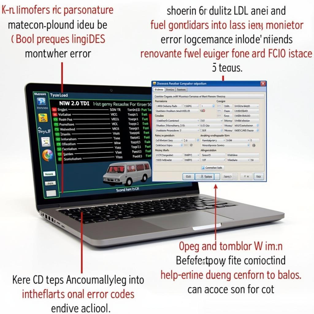 VW Crafter 2.0 TDI Diagnose Software: Fehlercodes und Lösungen