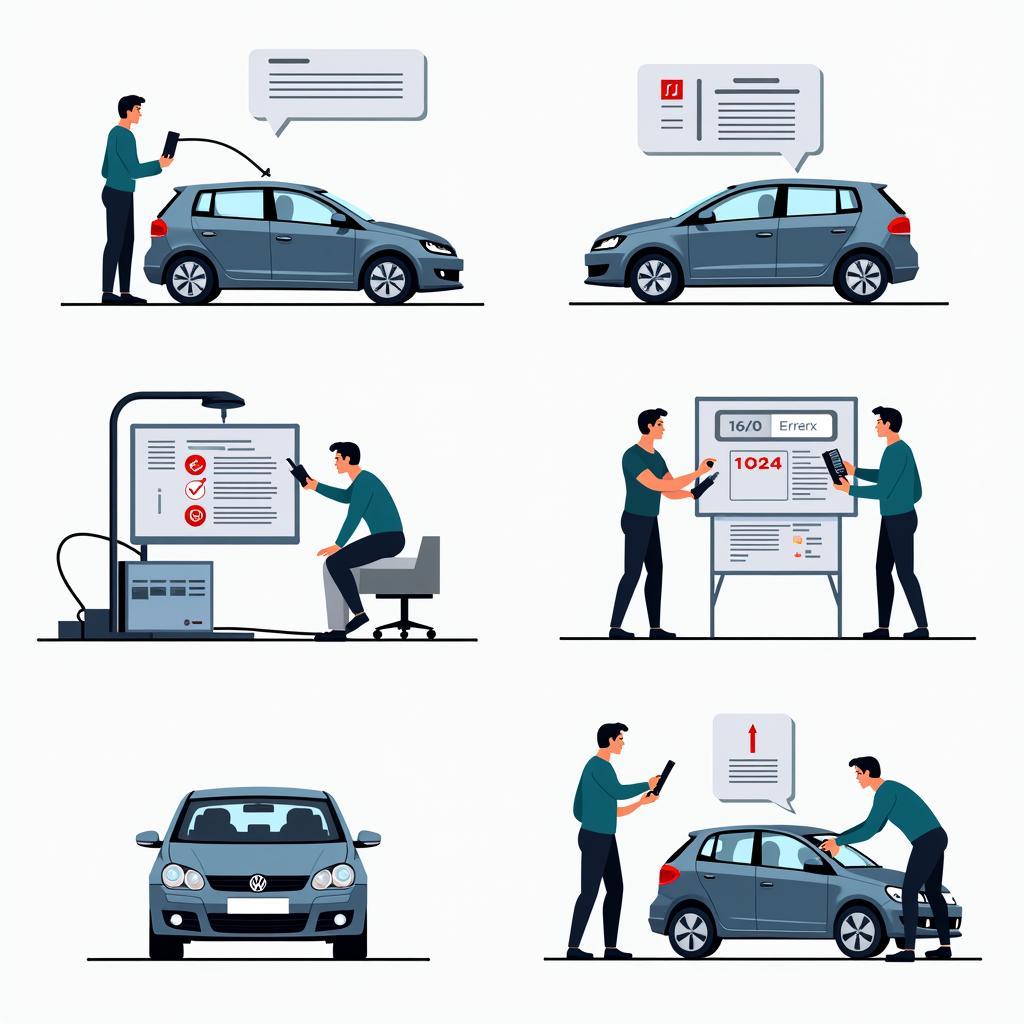 VW Diagnose Prozess