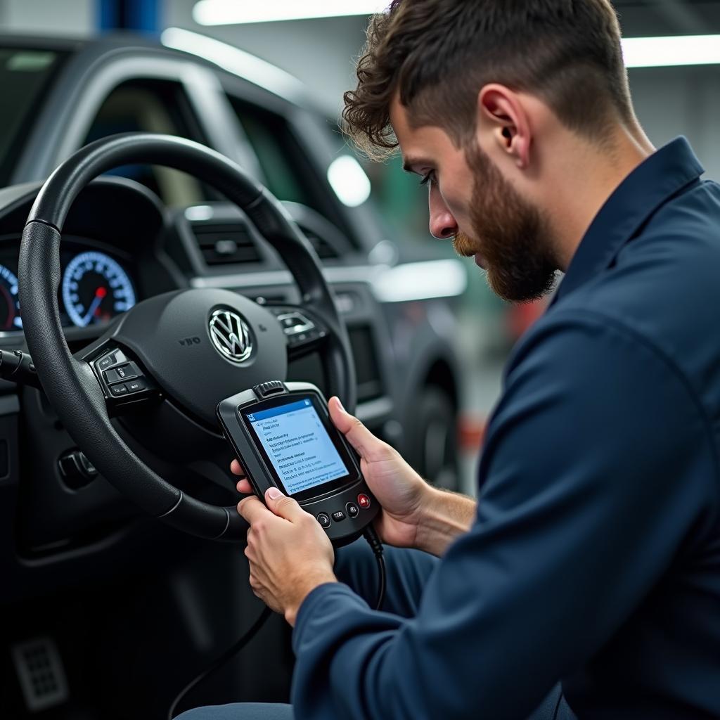 VW Fehlerspeicher Auslesen Kosten in der Werkstatt