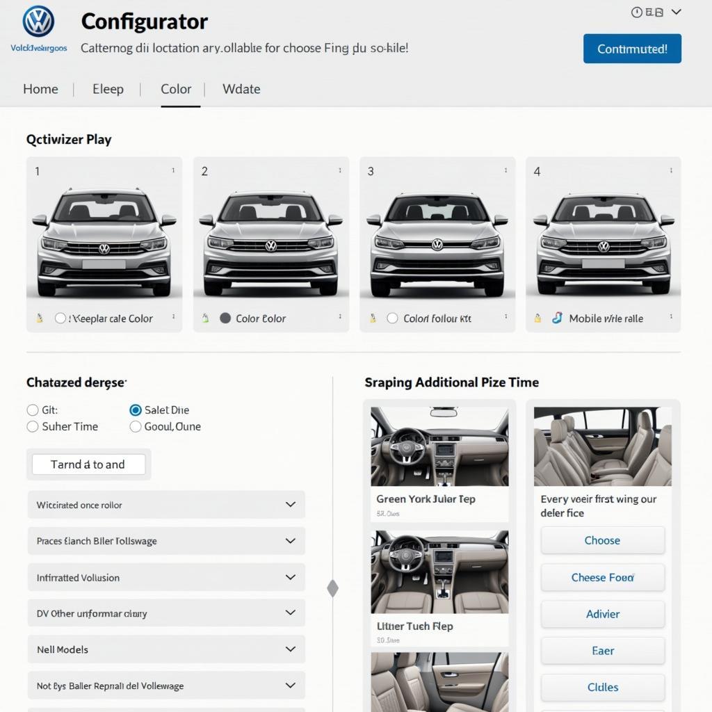 VW ID Konfigurator Online Tool