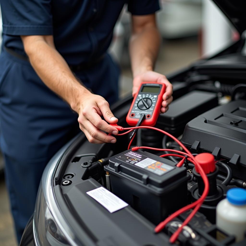 Problemlösung bei Batterieproblemen am VW Polo 9N