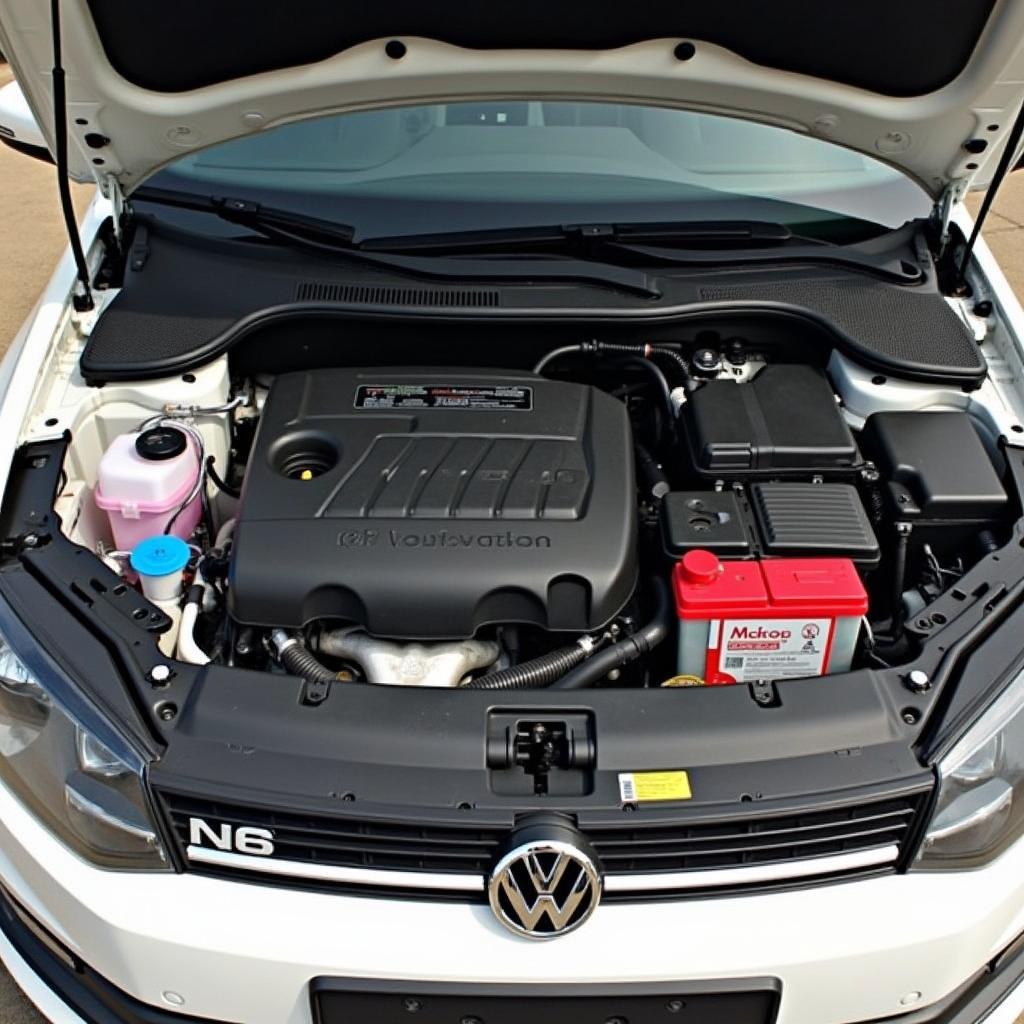 VW Polo N6 Motorraum