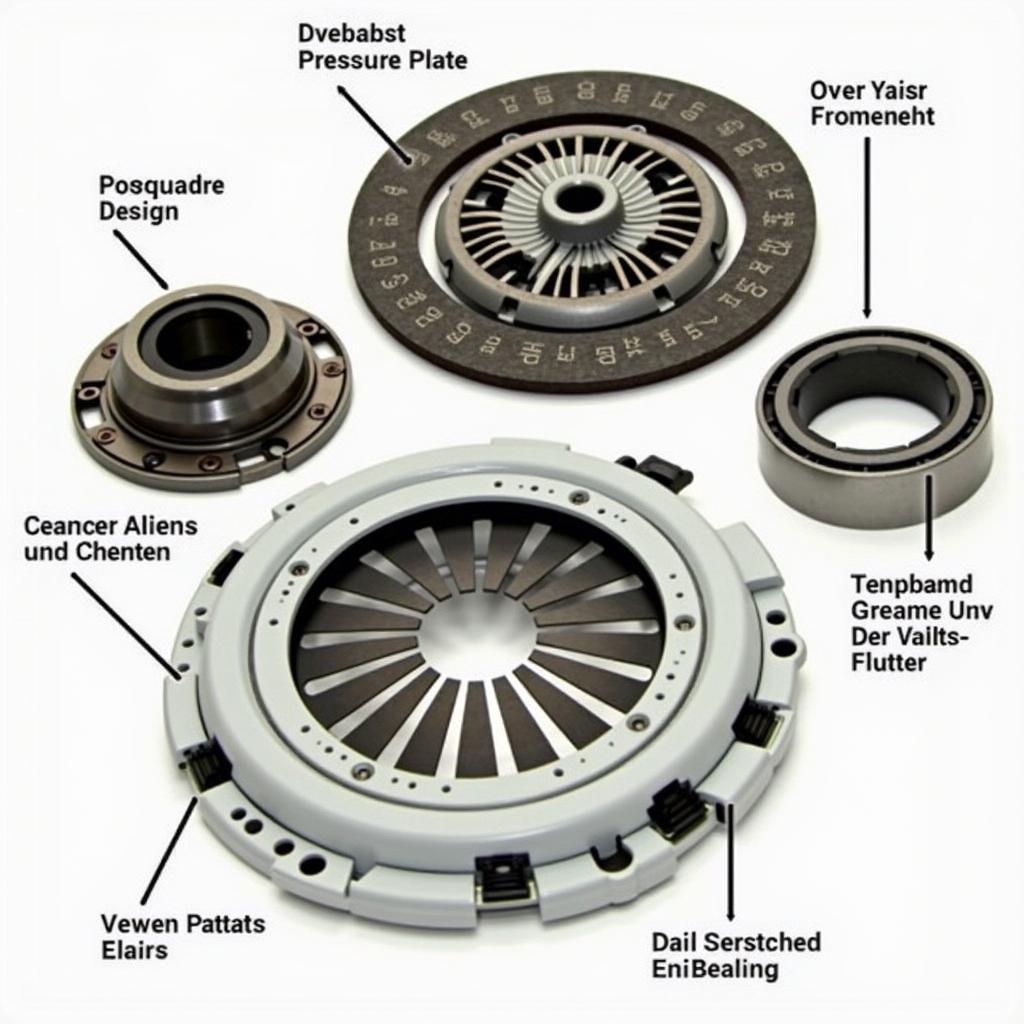 VW T5 Kupplungsteile identifizieren