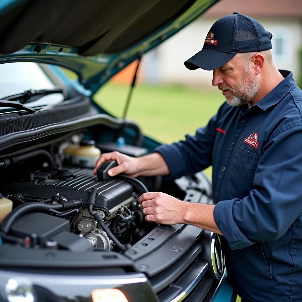 VW T5 Wohnmobil Motor Reparatur