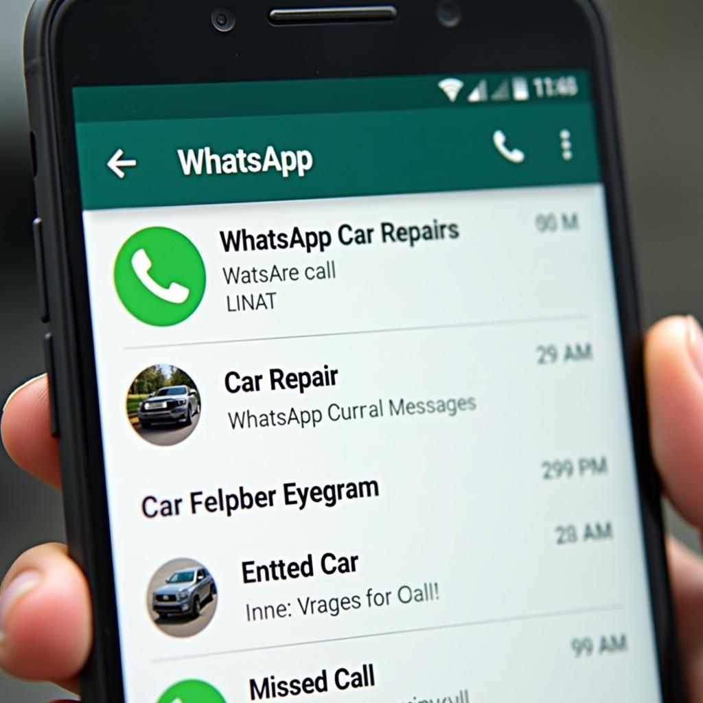 WhatsApp Benachrichtigungen für Auto Reparatur Techniker