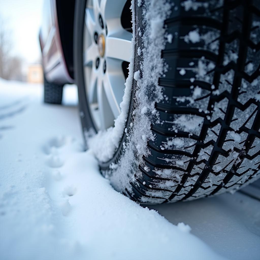 Winterreifen bieten Sicherheit und Grip auf winterlichen Straßen